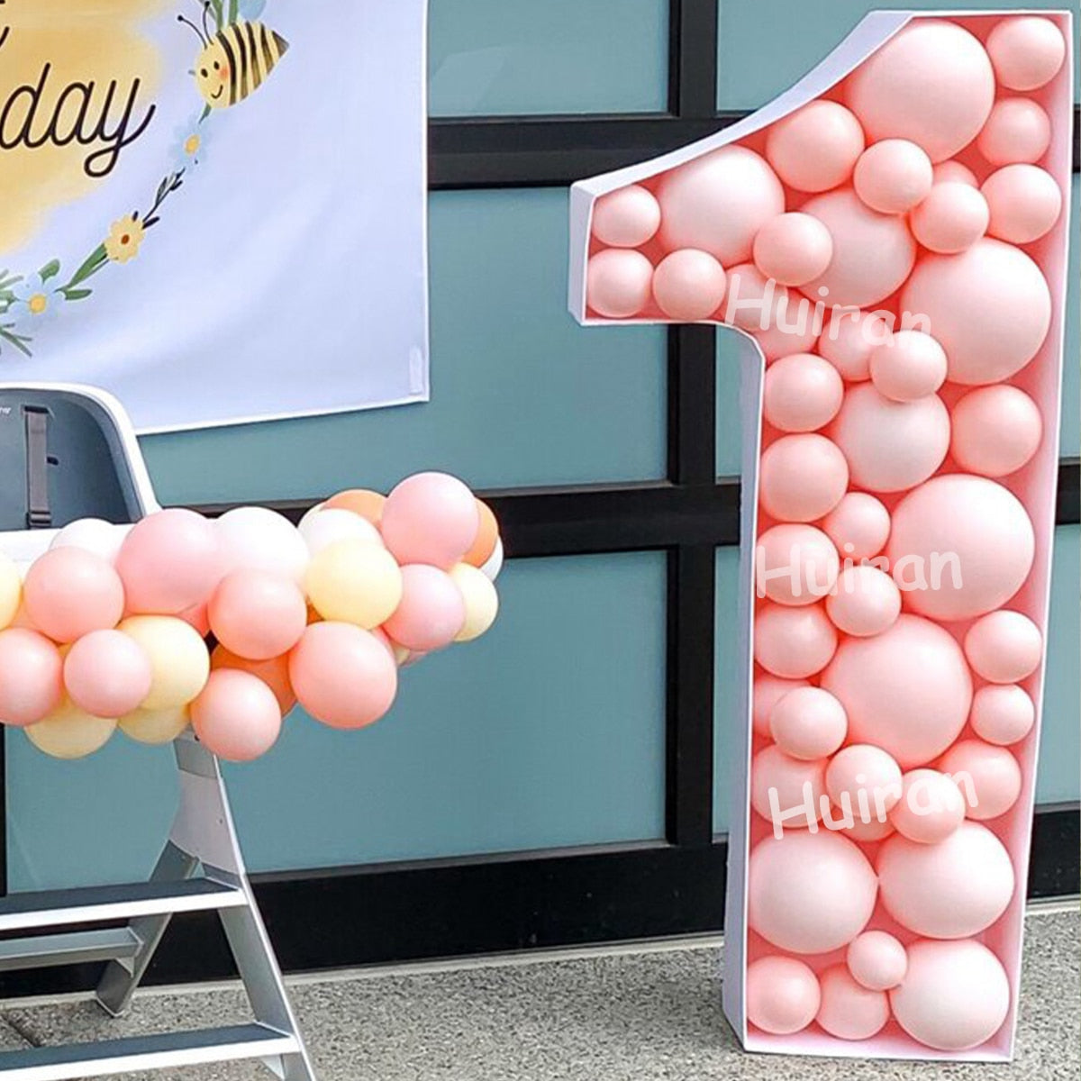 73/93cm Giant Birthday Figure 0-9 Balloon Filling Box 1st 18th Birthday Decor Number 30 40 50 Balloon Frame Anniversary Decor 0 DailyAlertDeals