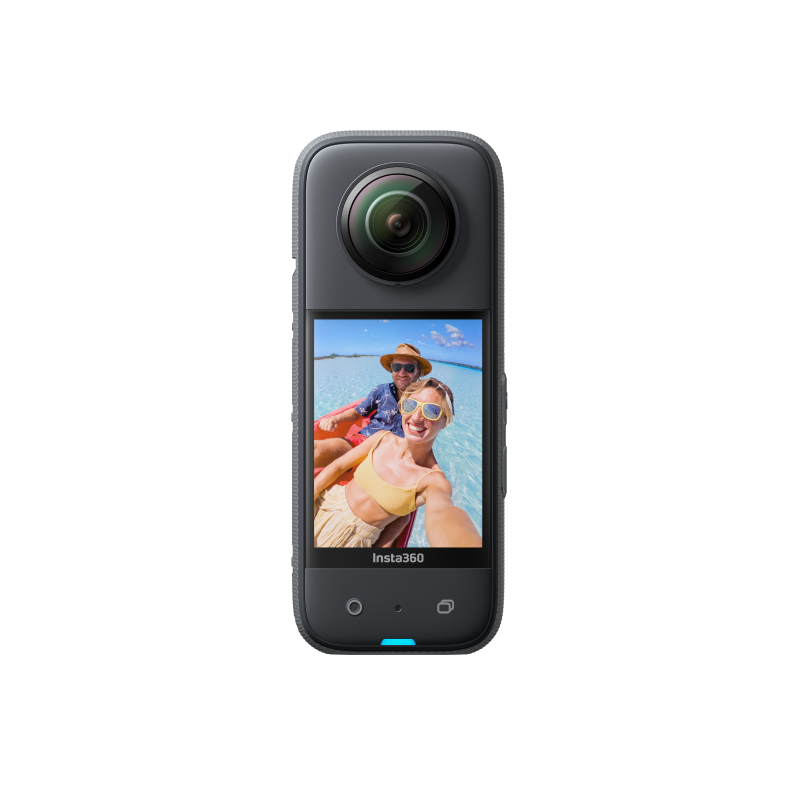 Insta360 X3 - Waterproof 360 Action Camera with 1/2 48MP Sensors, 5.7K 360 Active HDR Video, 72MP 360 Photo, 4K Single-Lens Waterproof 360 Action Camera DailyAlertDeals Standalone China