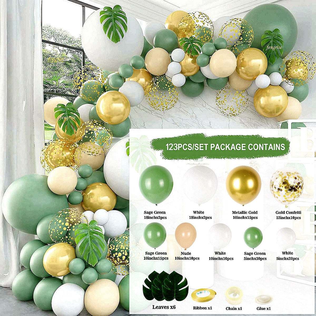 Balloon Garland Arch Kit Wedding Birthday Balloons Decoration Party Balloons For Baby Shower Decor Ballon Baloon Accessories 0 DailyAlertDeals Emerald As picture
