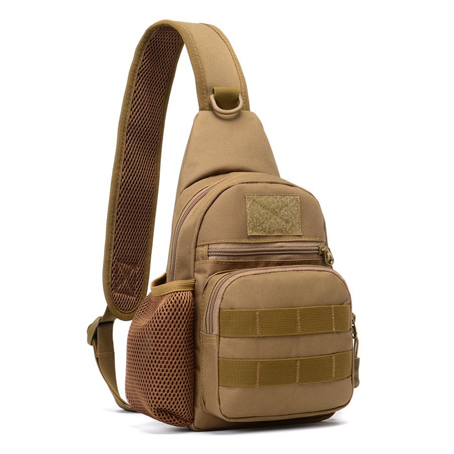 Military Tactical Shoulder Bag Men Hiking Backpack Nylon Outdoor Hunting Camping Fishing Molle Army Trekking Chest Sling Bag 0 DailyAlertDeals Khaki