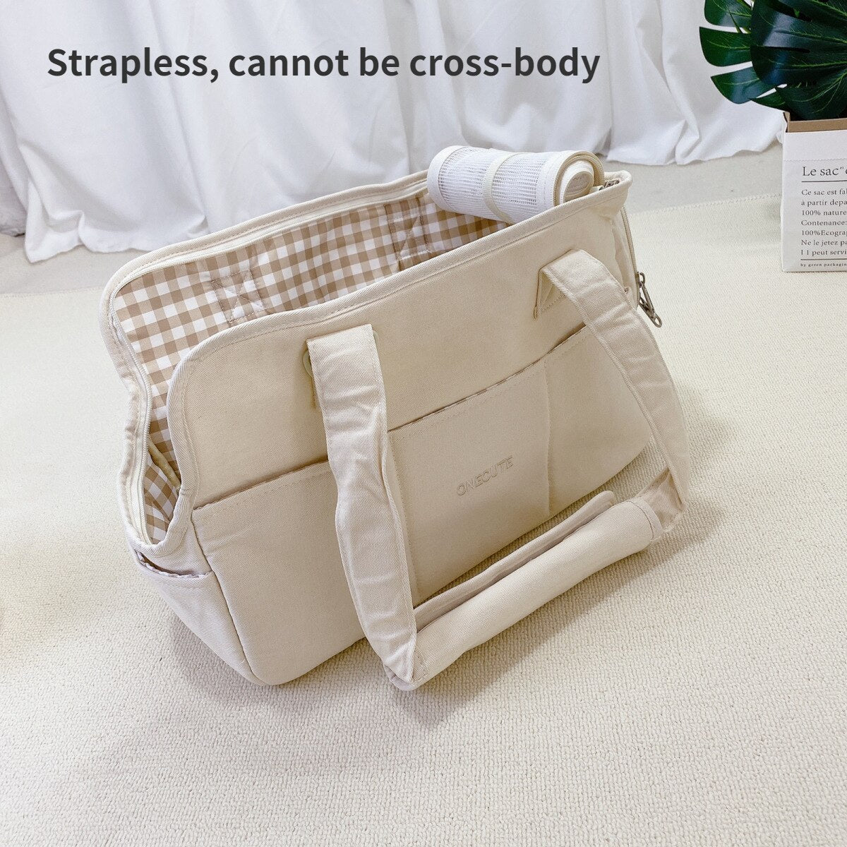 Puppy Cat Kitten Portable Pet Dog Carrier Bag Rabbit Pet Animal Carrier One-shoulder Bag Breathable 6KG Load, Without mat 0 DailyAlertDeals without straps S-37x17x25cm