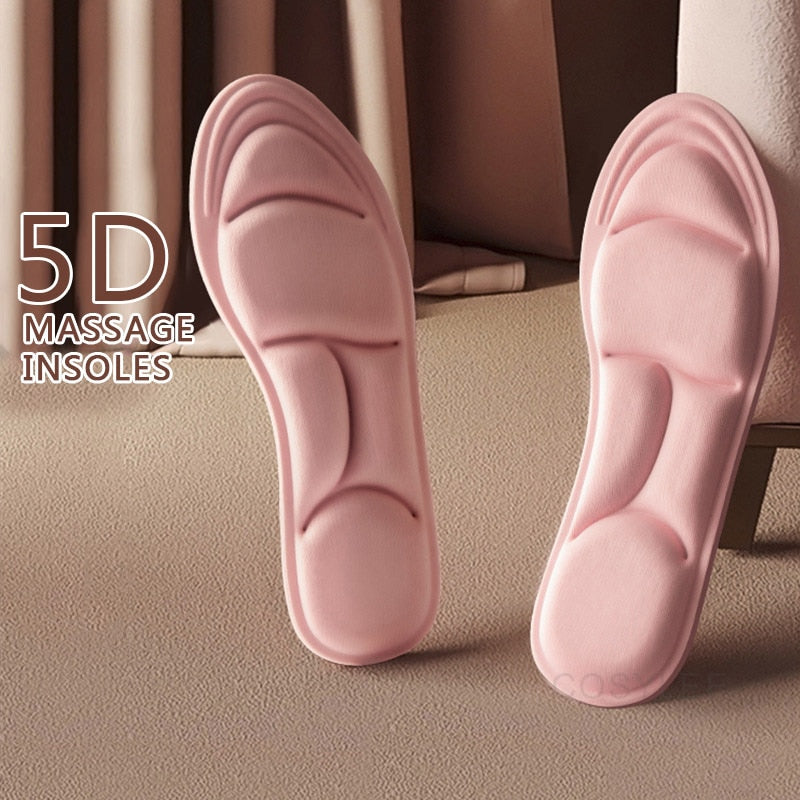5D Massage Memory Foam Insoles For Shoes Sole Breathable Cushion Sport Running Insoles For Feet Orthopedic Insoles 0 DailyAlertDeals
