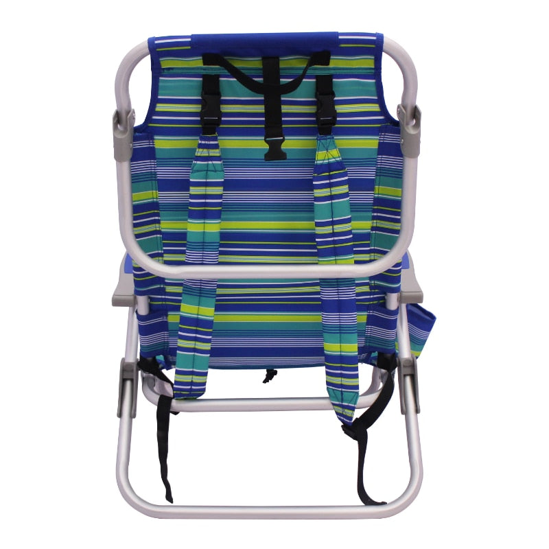 Mainstays 2PCS Folding Event Lay-Flat Backpack Chair Outdoor Portable Reclining Beach Chair Outdoor Chairs DailyAlertDeals