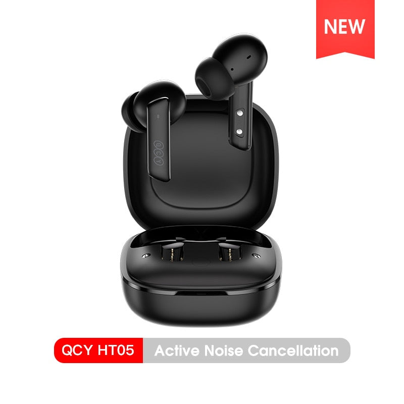 TWS Wireless Bluetooth Earphones handset Earbuds with Noise Cancelling Wireless Bluetooth 5.2 Headphones 6 Mic ENC HD Call TWS Earphones Wireless Bluetooth handset DailyAlertDeals HT05 Black USA