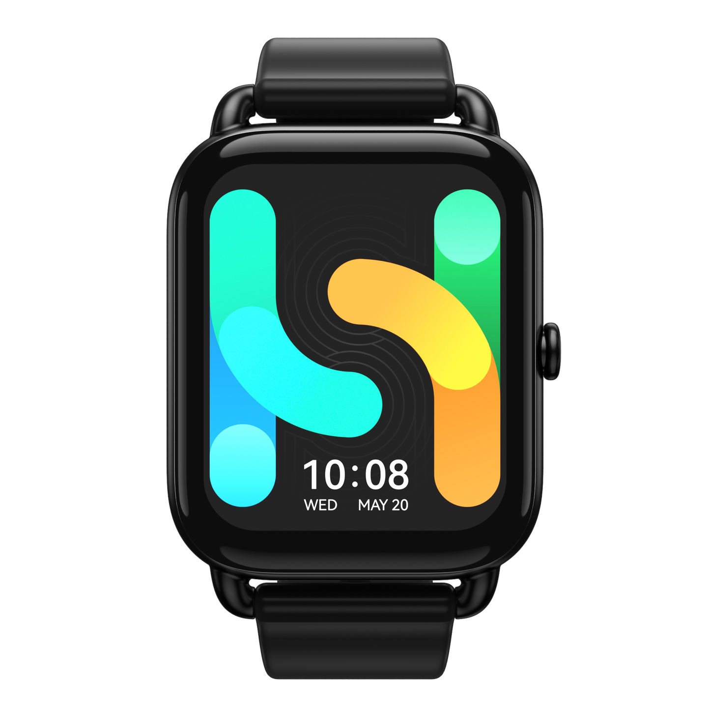 HAYLOU RS4 Plus Smartwatch 1.78 AMOLED Display 105 Sports Modes 10-day Battery Life Smart Watch for Men Smart Watch for Women smart watch DailyAlertDeals Black OrdinaryStrap
