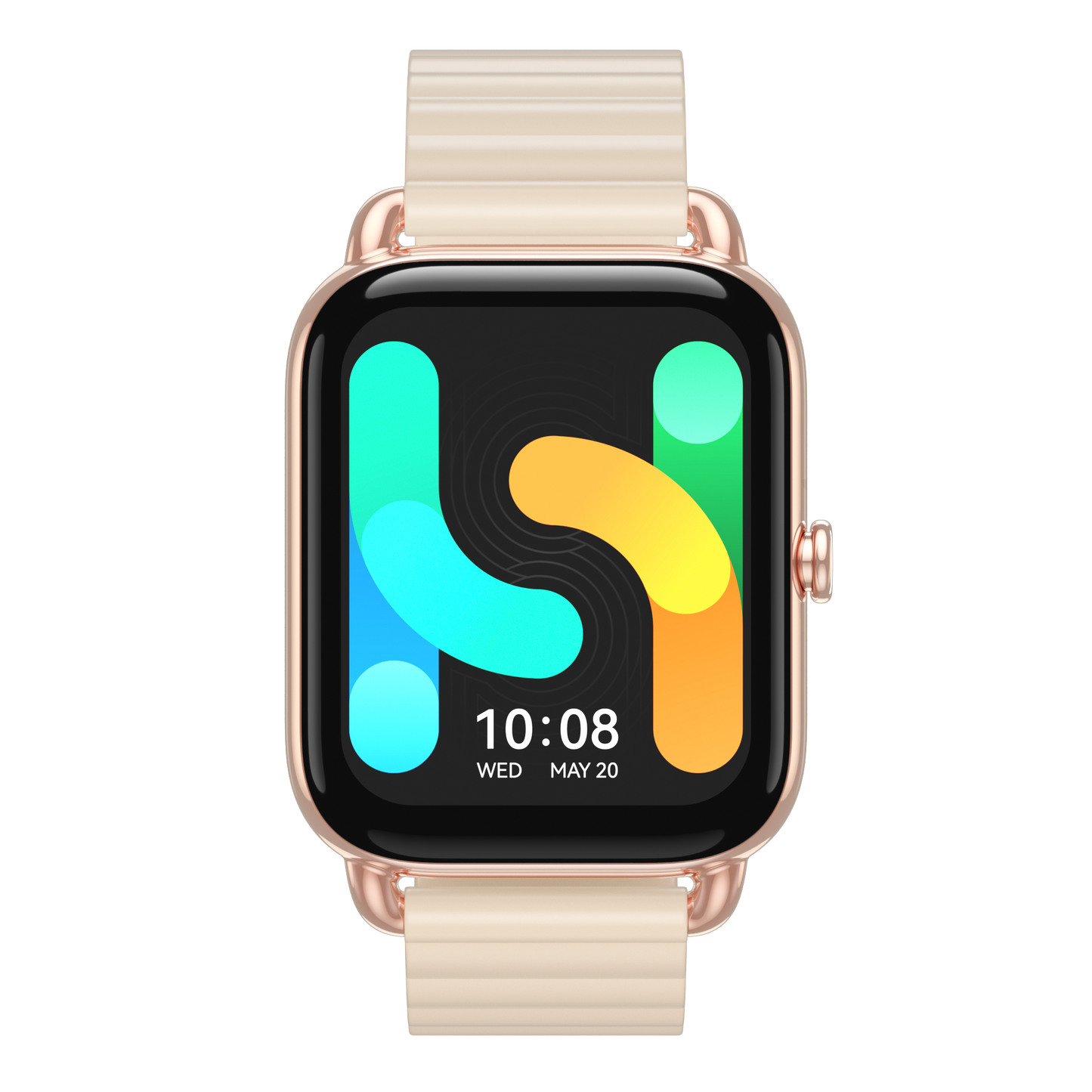 HAYLOU RS4 Plus Smartwatch 1.78 AMOLED Display 105 Sports Modes 10-day Battery Life Smart Watch for Men Smart Watch for Women smart watch DailyAlertDeals Gold MagneticStrap