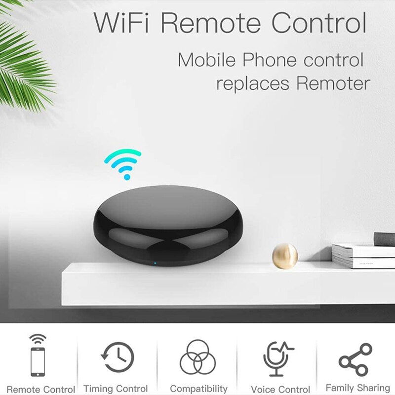 2022 Hot Sale Tuya WiFi IR Remote Control For Smart Home For TV Air Condition Works With Alexa Google Home 0 DailyAlertDeals