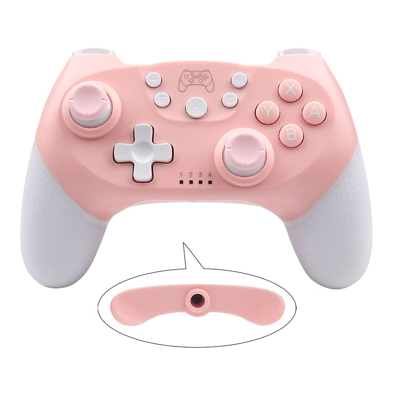 BT Wireless Game Controller for Switch Pro Lite Oled Gamepad Joystick for PC Game Controller with Programmable Wake up Function BT Wireless Game Controller for Switch Pro DailyAlertDeals