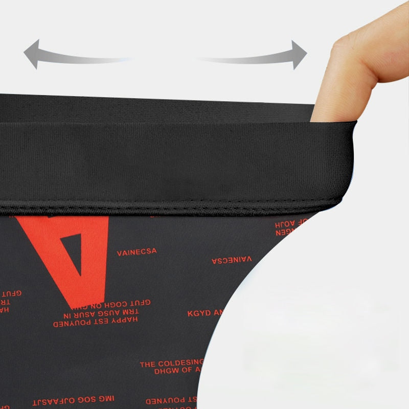 Men Boxers Shorts Underpants Panties Men Boxer Underwear Printed Male Sexy Ice Silk Breathable Boxershorts Large Size underwear DailyAlertDeals