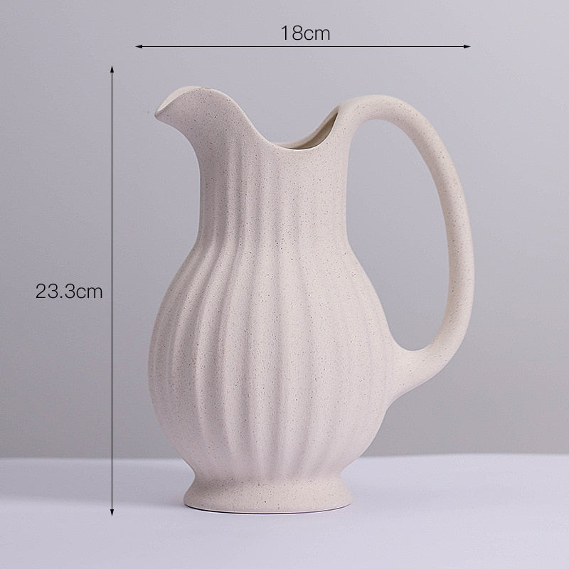Vases Ceramic Vase Home Decor Nordic Room Decor Modern Wedding Decoration Accessories Desktop Art Decorations Dropshipping 0 DailyAlertDeals B-1