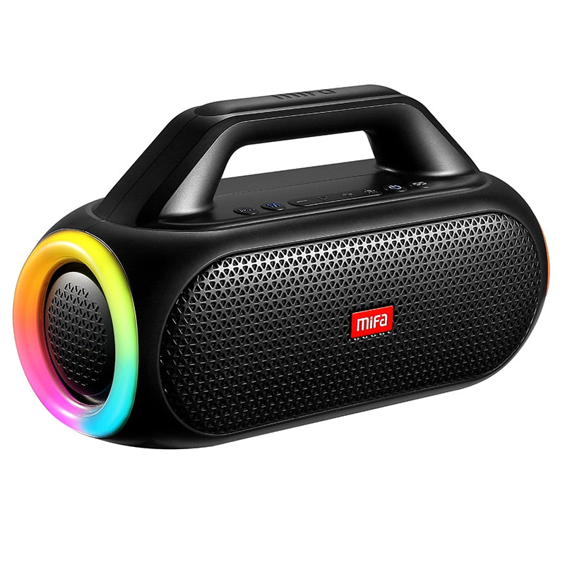 mifa WildBox Bluetooth Speaker 60W Bluetooth 5.3 Wireless Speakers Loud with BassUp Technology IPX7 Waterproof Camping Speaker Loud Wireless Speakers DailyAlertDeals China