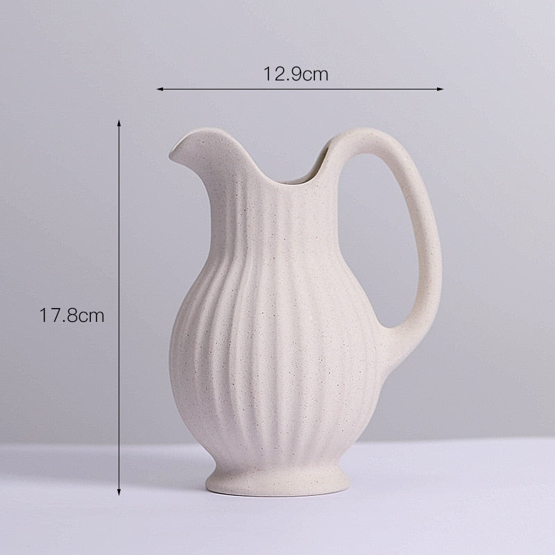 Vases Ceramic Vase Home Decor Nordic Room Decor Modern Wedding Decoration Accessories Desktop Art Decorations Dropshipping 0 DailyAlertDeals B-2