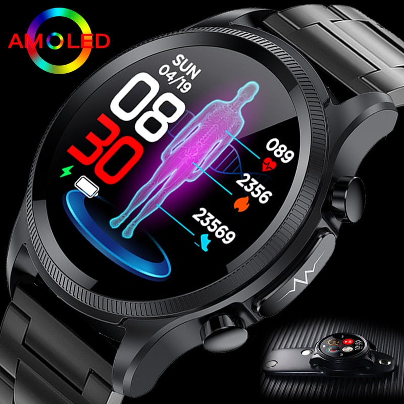 New ECG+PPG Smart Watch Men and Women with Health Fitness Tracker monitoring Sport Smartwatch ECG+PPG Smart Watch DailyAlertDeals
