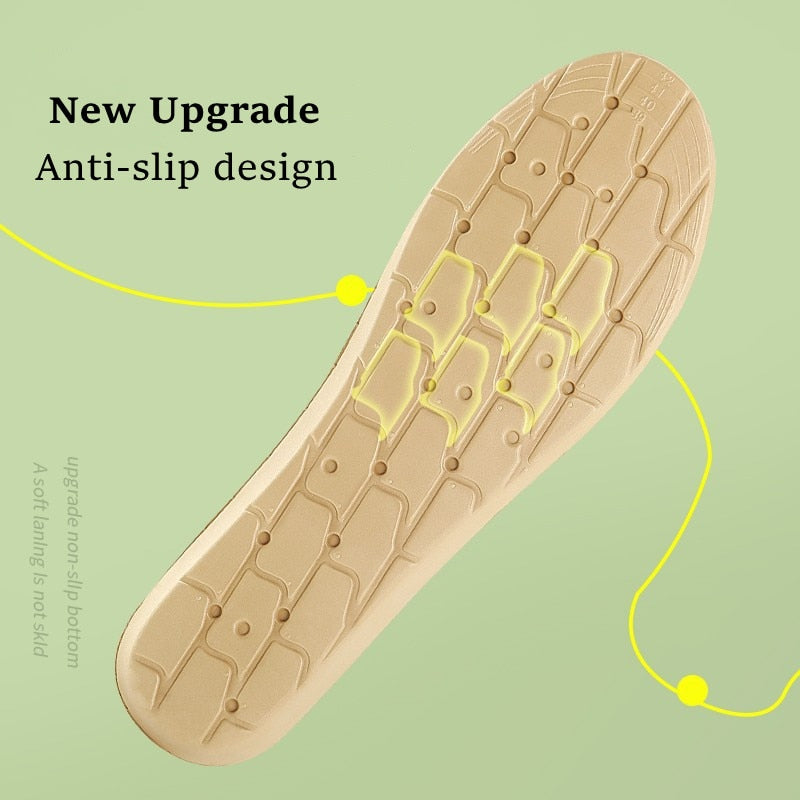 Acupressure on Foot Insoles For Shoes Breathable Deodorant Sport Insoles for Medical Man Women Comfortable Running Shoe Sole 0 DailyAlertDeals