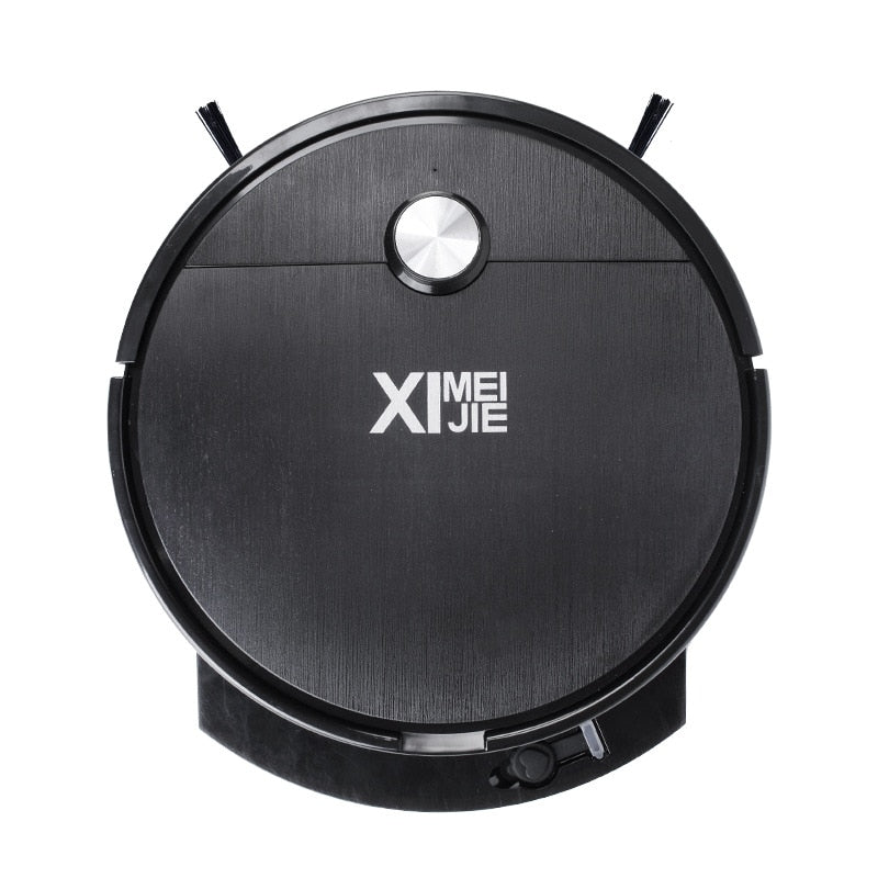 Vacuum Cleaner Robot 2800PA Smart Remote Control Wireless Floor Sweeping Cleaning Machine Dry and Wet For Home Vacuum Cleaner 0 DailyAlertDeals XM32-Black CHINA
