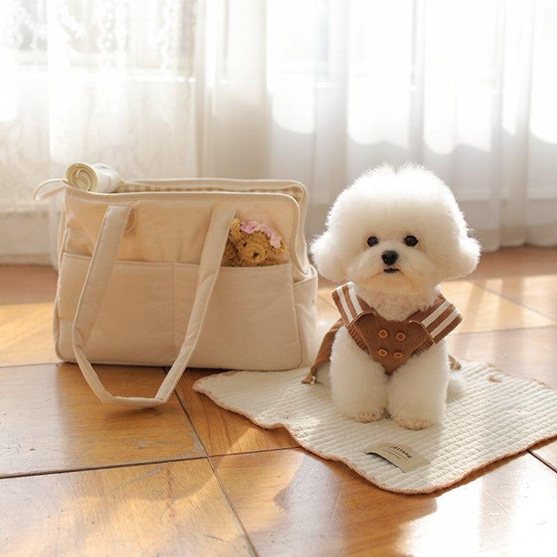 Portable Pet Carrier Bag for Puppy, Cat, Kitten, Rabbit Breathable Shoulder Bag up to 6KG Load 0 DailyAlertDeals