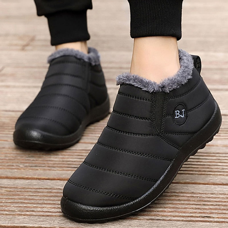 Men Boots 2022 Winter Shoes For Men Waterproof Snow Boots Winter Botas Hombre Warm Fur Ankle Boots Mens Free Shipping Botines 0 DailyAlertDeals