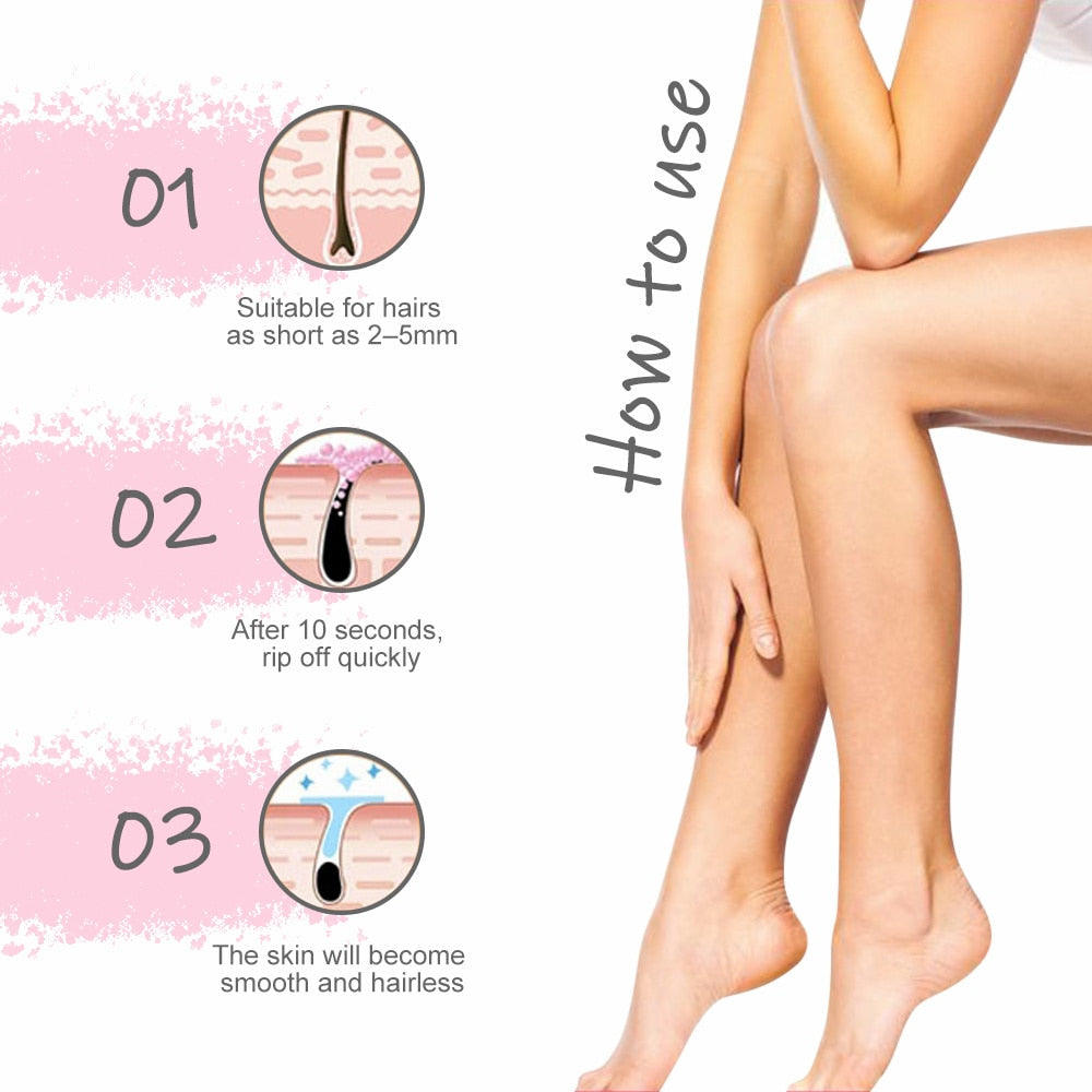 Wax Warmer Heater Depilation Hair Removal Waxing Dipping Pot Depilatory Wax Melt Kit Machine Epilator for Facial Bikini Hand Leg 0 DailyAlertDeals