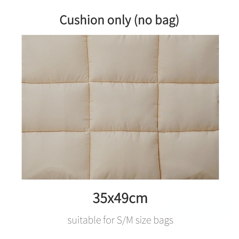 Portable Pet Carrier Bag for Puppy, Cat, Kitten, Rabbit Breathable Shoulder Bag up to 6KG Load 0 DailyAlertDeals beige mat S-37x17x25cm