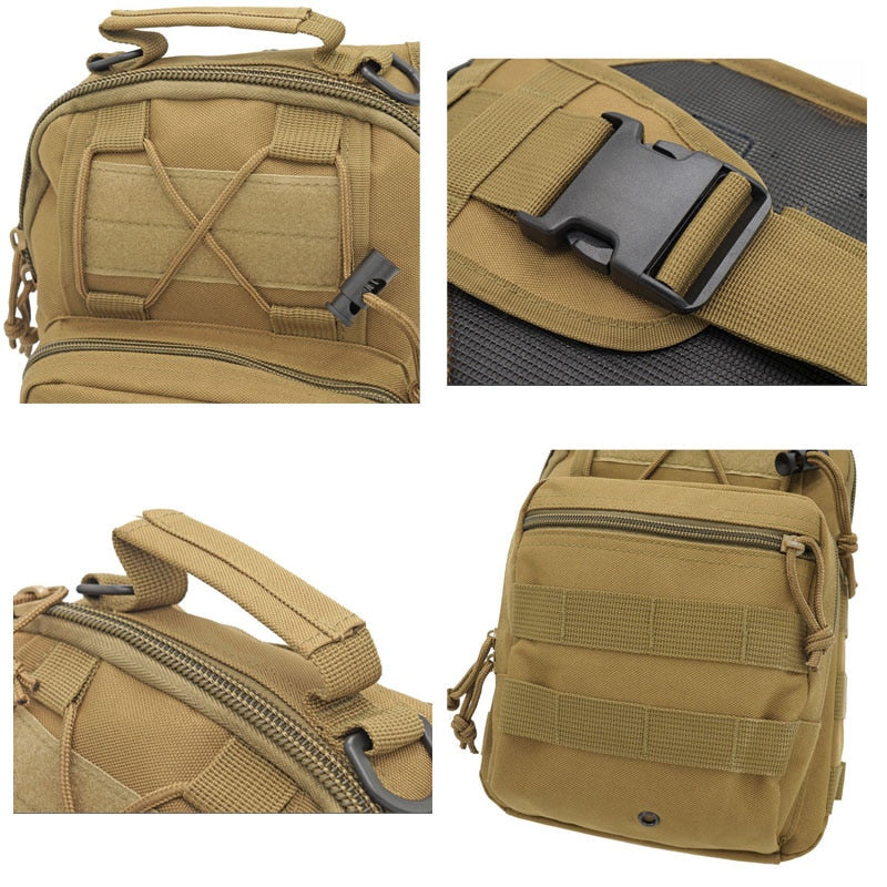 Hiking Trekking Backpack Sports Climbing Shoulder Bags Tactical Camping Hunting Daypack Fishing Outdoor Military Shoulder Bag 0 DailyAlertDeals