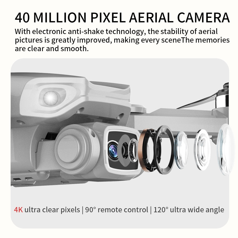 L900 PRO GPS Drone 4K HD Professional Dual Camera Aerial Stabilization Brushless Motor Foldable Quadcopter Helicopter RC 1200M CAMERA DRONE DailyAlertDeals