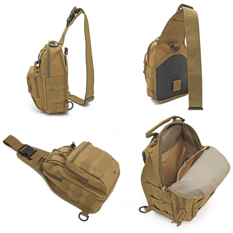 Hiking Trekking Backpack Sports Climbing Shoulder Bags Tactical Camping Hunting Daypack Fishing Outdoor Military Shoulder Bag 0 DailyAlertDeals
