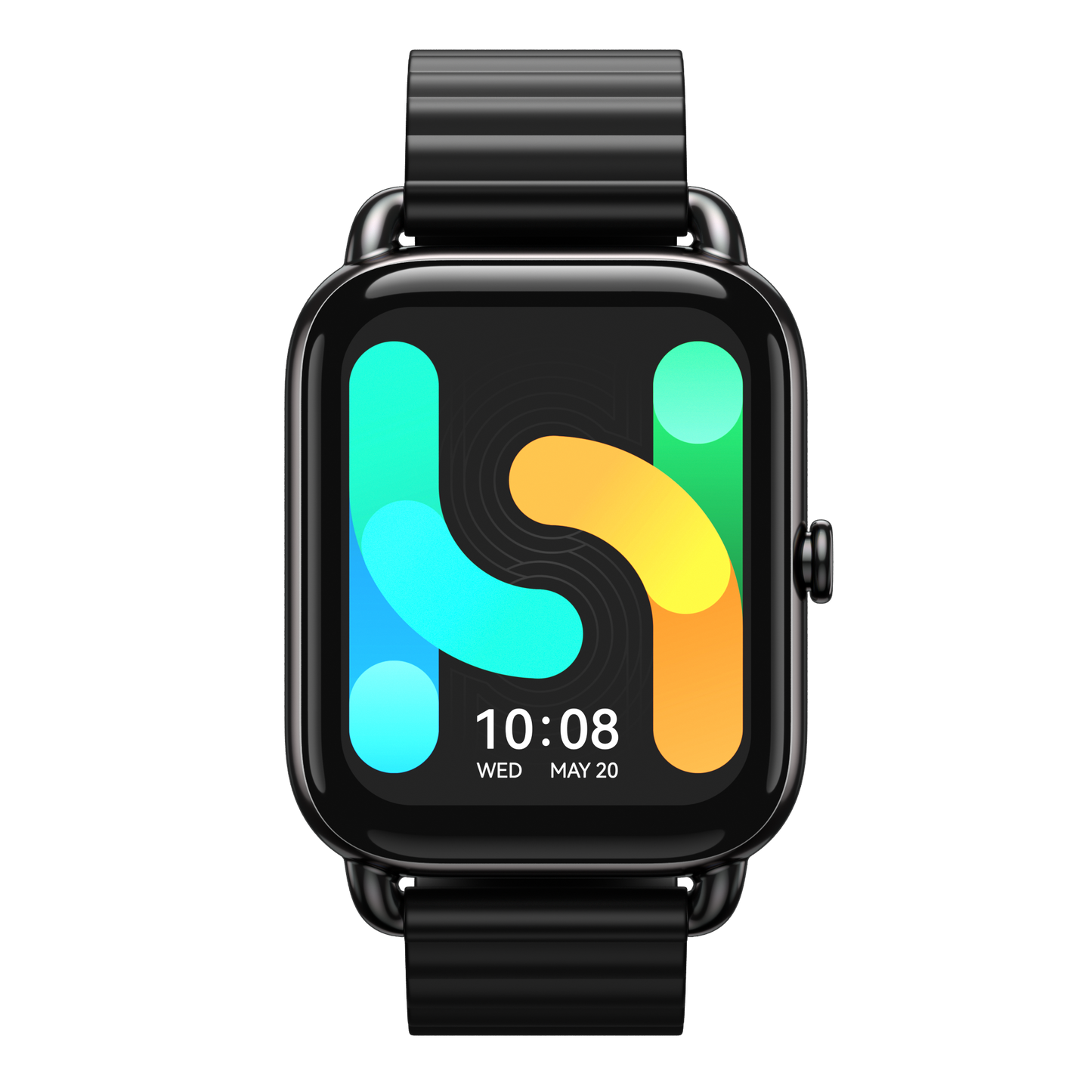 HAYLOU RS4 Plus Smartwatch 1.78 AMOLED Display 105 Sports Modes 10-day Battery Life Smart Watch for Men Smart Watch for Women smart watch DailyAlertDeals Black MagneticStrap