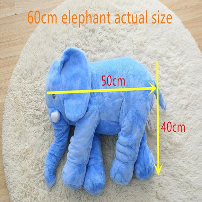 40/60cm Fashion Baby Animal Plush Elephant Doll Stuffed Elephant Plush Soft Pillow Kid Toy Children Room Bed Decoration Toy Gift Kids & Babies DailyAlertDeals
