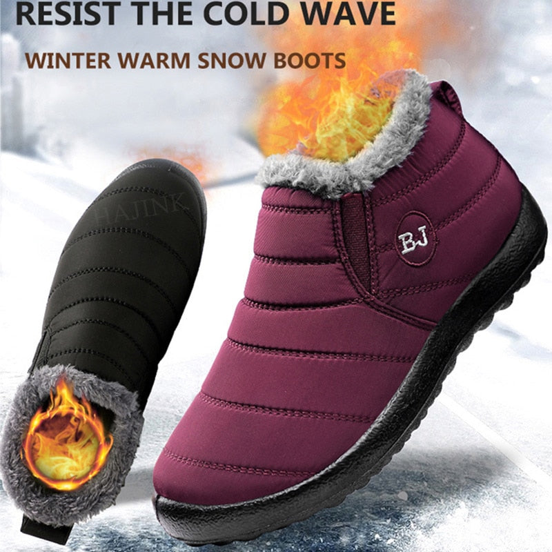 Men Boots 2022 Winter Shoes For Men Waterproof Snow Boots Winter Botas Hombre Warm Fur Ankle Boots Mens Free Shipping Botines 0 DailyAlertDeals