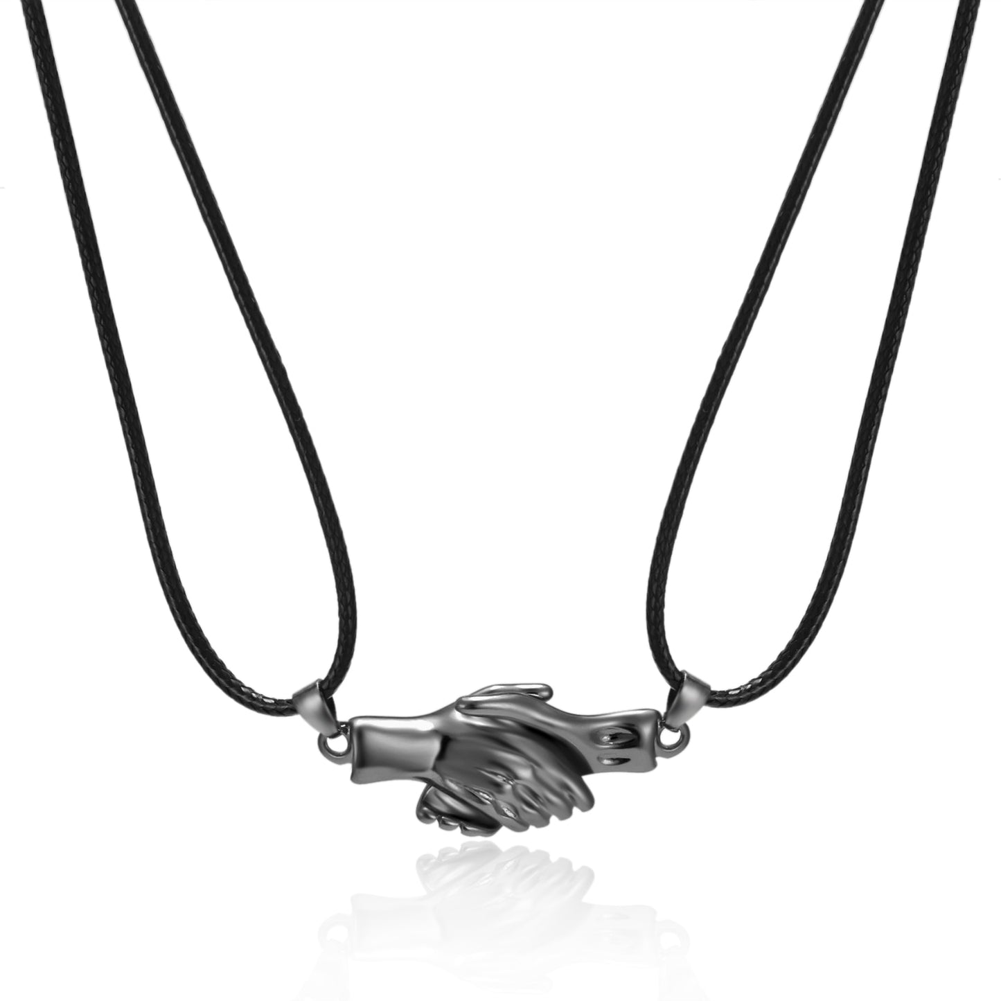 2Pcs/Lot Magnetic Couple Necklace Friendship Heart Pendant Distance Faceted Charm Necklace Women Valentine's Day Gift 2021 0 DailyAlertDeals 10