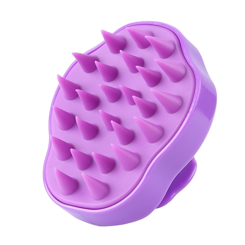 Silicone Hair Scalp Massage Brush Comb Shampoo Hair Washing Comb Magic Handle Brush Bath Spa Massage Brush Escova De Cabelo DailyAlertDeals China 15
