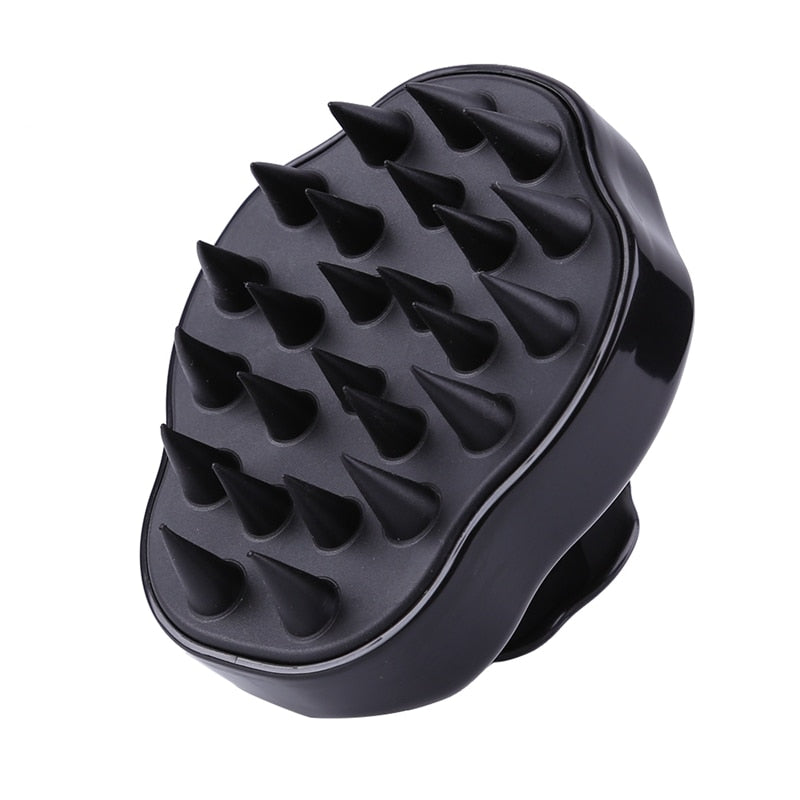 Silicone Hair Scalp Massage Brush Comb Shampoo Hair Washing Comb Magic Handle Brush Bath Spa Massage Brush Escova De Cabelo DailyAlertDeals
