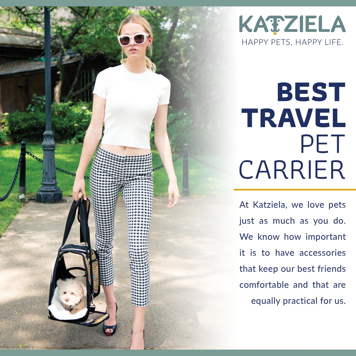 Katziela Soft Sided Pet Carrier Beds & Blankets Orange Felix