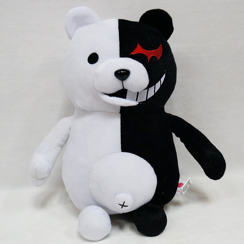 Monokuma Monomi Plush Doll Black and White Bear Anime Plush Toy Danganronpa Panda Stuffed plush toy hozanas4life
