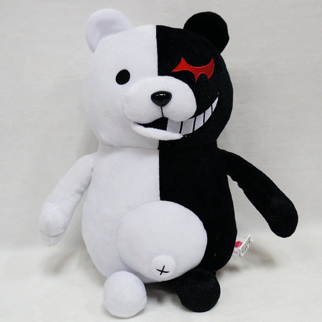 Monokuma Monomi Plush Doll Black and White Bear Anime Plush Toy Danganronpa Panda Stuffed plush toy hozanas4life 25CM Monokuma