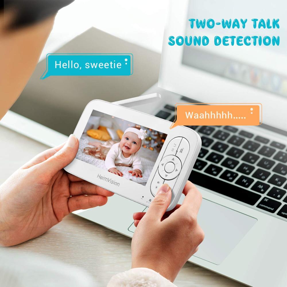 HeimVision HM136 5.0 Inch Wireless Video Baby Monitor camera with 720 resolution DailyAlertDeals