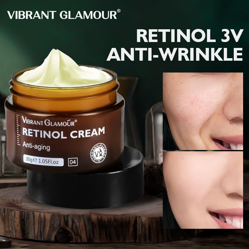 VIBRANT GLAMOUR Retinol Cream Anti-Aging Wrinkles Removing Cream hozanas4life