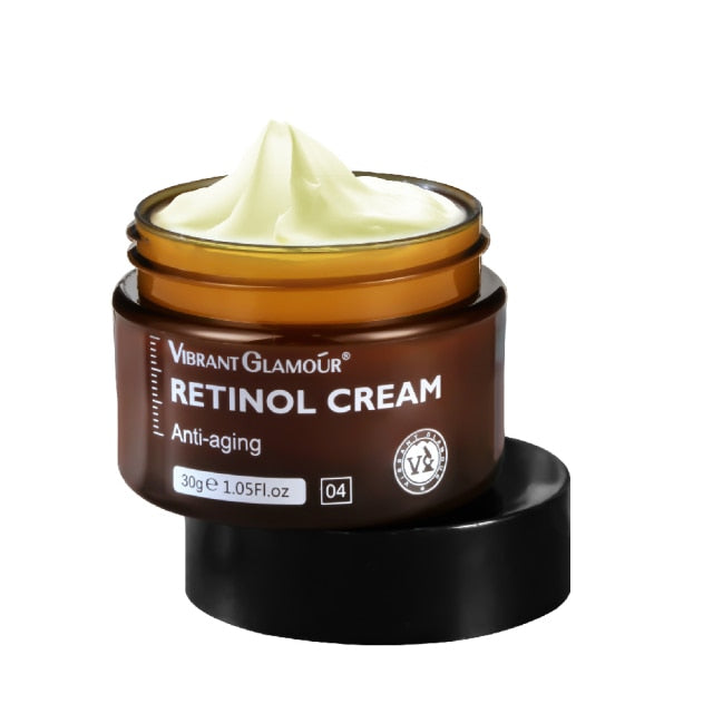 VIBRANT GLAMOUR Retinol Cream Anti-Aging Wrinkles Removing Cream hozanas4life USA Retinol Face Cream