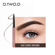 O.TWO.O Ultra Fine Triangle Eyebrow Pencil Precise Brow Definer Long Lasting Waterproof Blonde Brown Eye Brow Makeup 6 Colors 0 DailyAlertDeals 06 Dark Brown China 