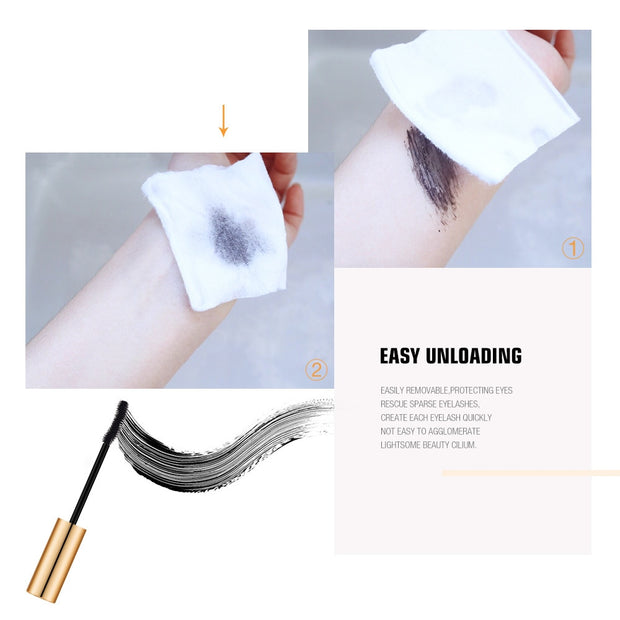 O.TWO.O 3D Mascara Lengthening Black Lash Eyelash Extension Eye Lashes Brush Beauty Makeup Long-wearing Gold Color Mascara 0 DailyAlertDeals   