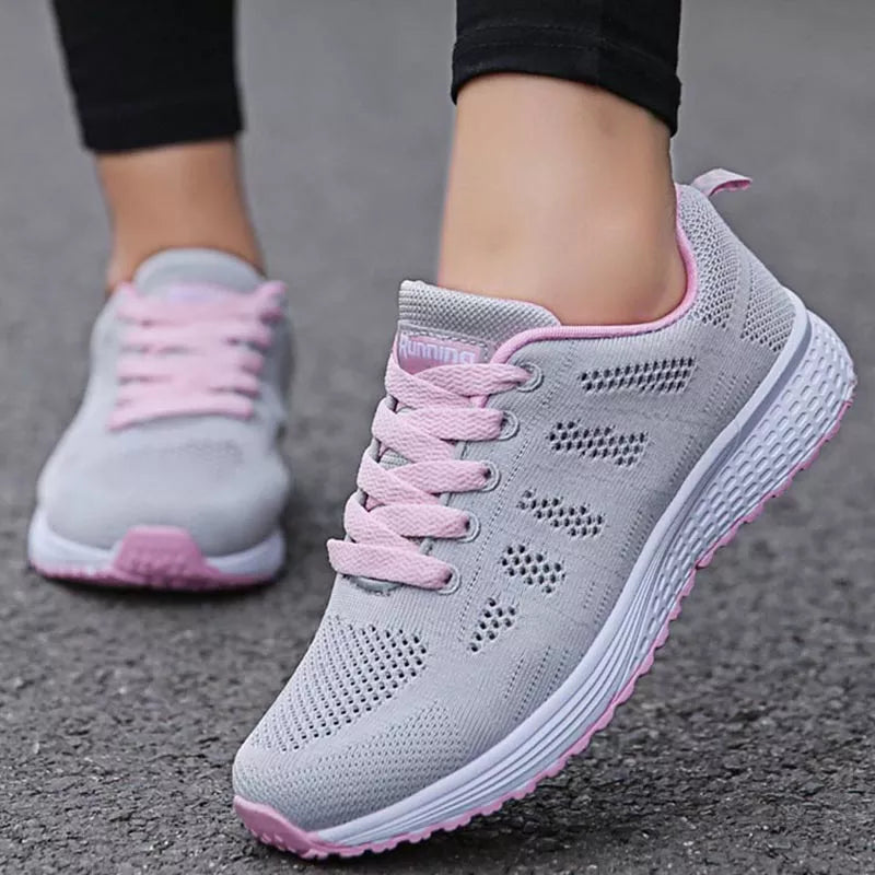 Women's Sneakers Running Shoes Soft Comfortable Women's Shoes and Sneakers Shoes Breathable Shoes For girls  DailyAlertDeals PinkShoes 43 