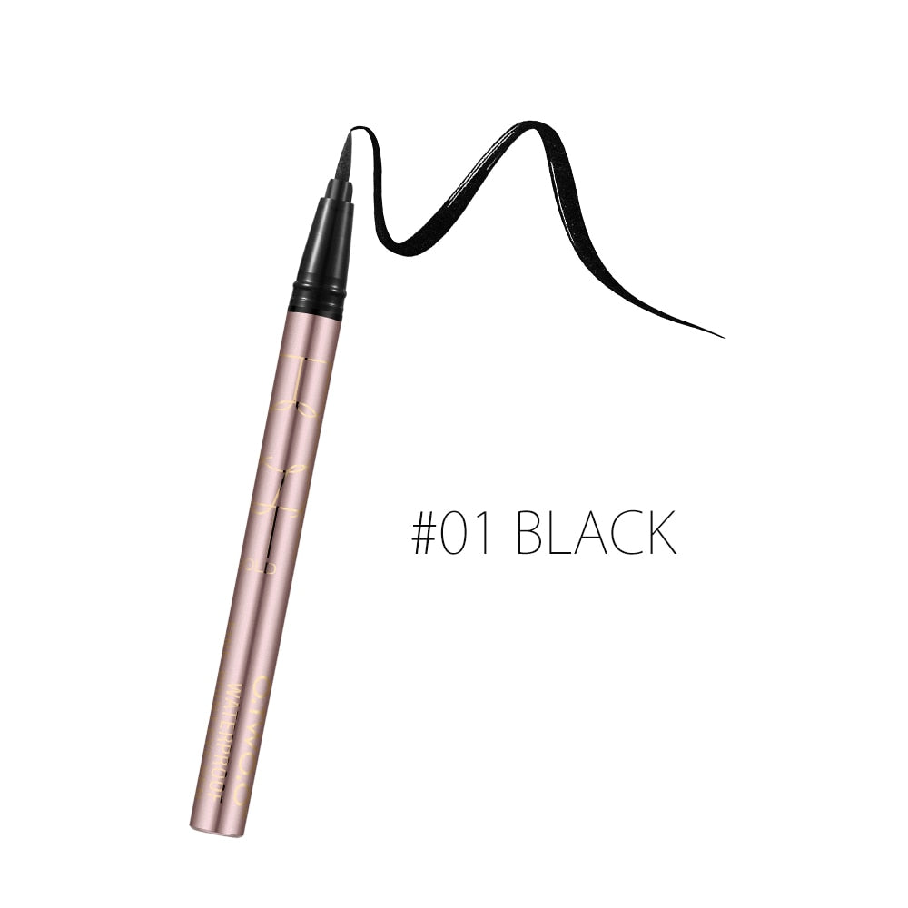 O.TWO.O Black Liquid Eyeliner Eye Make Up Super Waterproof Long Lasting Eye Liner Easy to Wear Eyes Makeup Cosmetics Tools 0 DailyAlertDeals 9112 China 