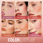 O.TWO.O Lipstick Blush Stick 3-in-1 Eyes Cheek and Lip Tint Buildable Waterproof Lightweight Cream Multi Stick Makeup for Women 0 DailyAlertDeals   