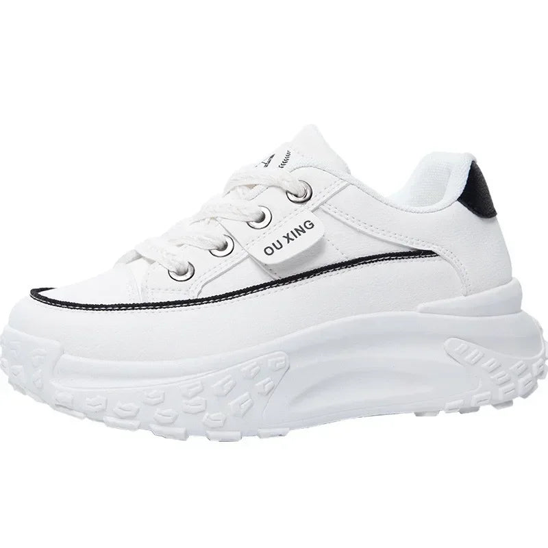The New Retro Women Shoes Spring Platform Shoes Casual Sneakers Versatile Fashion Designer Shoes High Quality  Women Sneakers shoes DailyAlertDeals   
