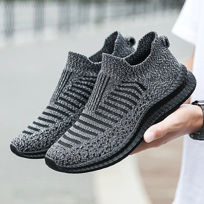 Men Shoes Breathable Men's Sneakers Comfortable Running Shoes Fashion Outdoor Walking Sneakers Sock Jogging Shoes  DailyAlertDeals   