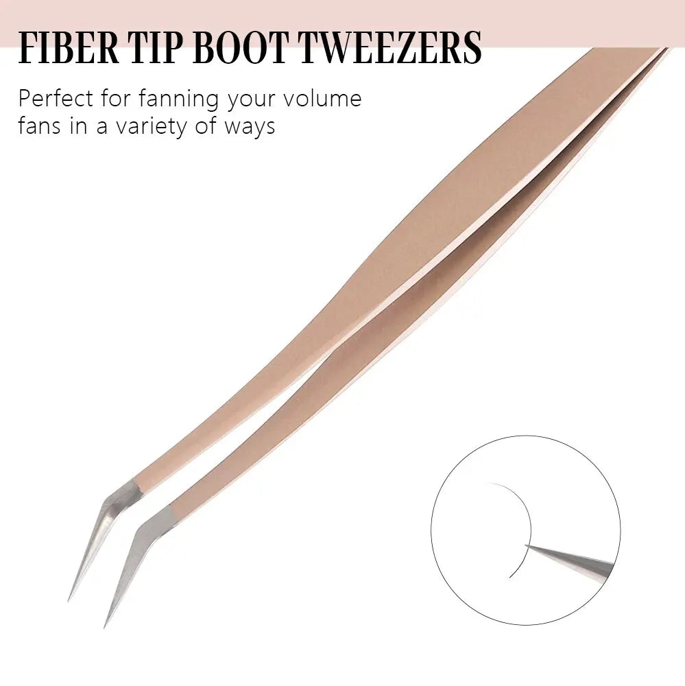 1 Pcs Eyelash Extension Tweezers Stainless Steel 3D Accurate Clip Eyelashes Tweezers Lash Extensions Supplies Set Tool  DailyAlertDeals   