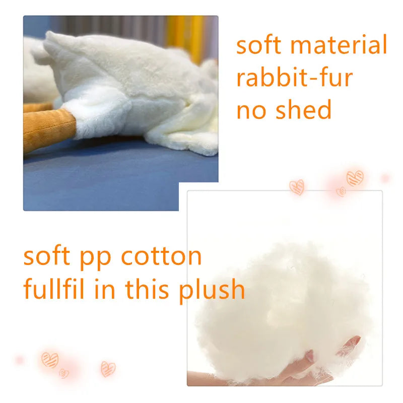 50/130CM Hot Goose Plush Stuffed Soft Duck Sleeping Pillow Sofa Cushion Kids Girlfriend Birthday Gift  DailyAlertDeals   