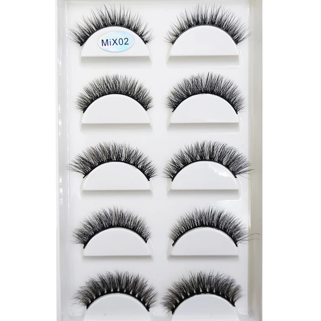 33 Style 10/50/100 Boxes 5 Pairs Natural 3D Mink False Eyelashes Makeup Fake Eye Lashes Faux Cils Make Up Beauty Tools Wholesale  DailyAlertDeals MIX02 5Pairs 50Boxes 250Pairs 