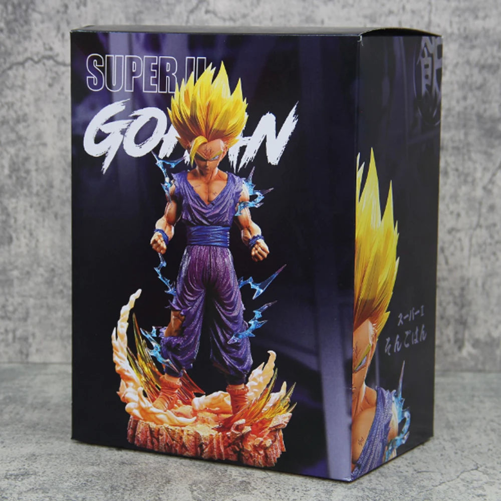 25cm Dragon Ball Z Anime Figure Goku Son Super Saiyan 2 Gohan Action Children Toys Room Decoration Gift Supplies  DailyAlertDeals   