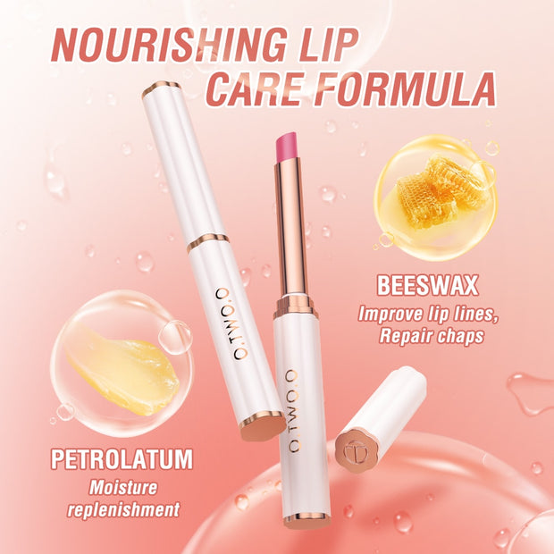 O.TWO.O Lip Balm Colors Ever-changing Lips Plumper Oil Moisturizing Long Lasting With Natural Beeswax Lip Gloss Makeup Lip Care 0 DailyAlertDeals   